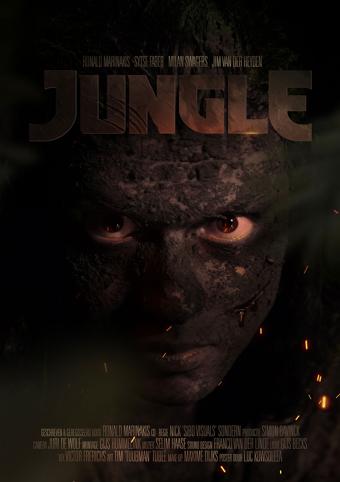 poster van de korte fictiefilm Jungle